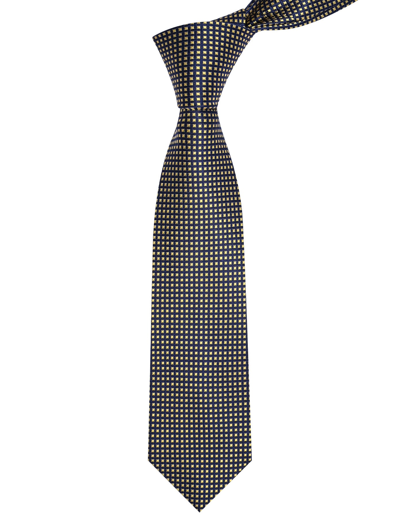 Yellow Geometric Tie