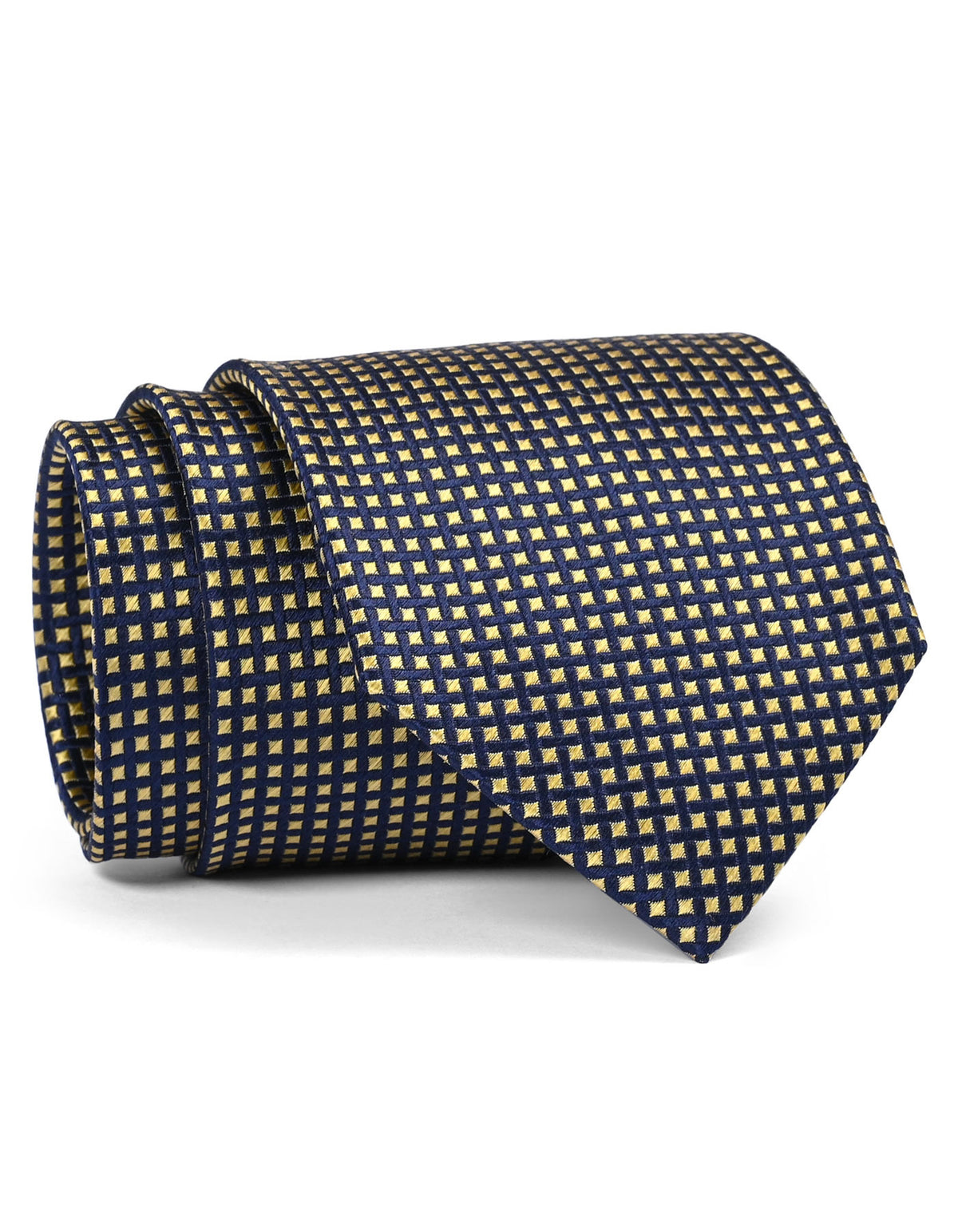 Yellow Geometric Tie