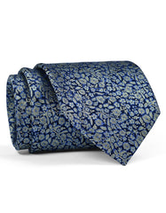 Navy Floral Tie
