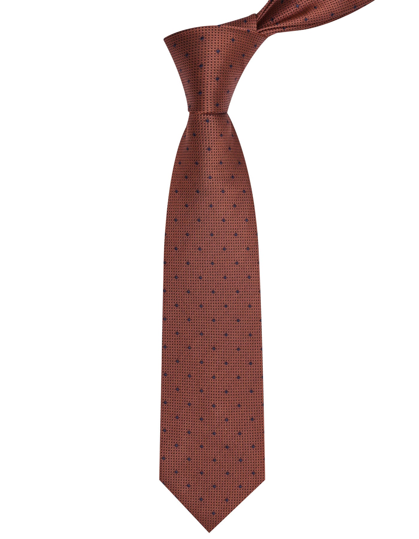 Mustard Dotted Tie