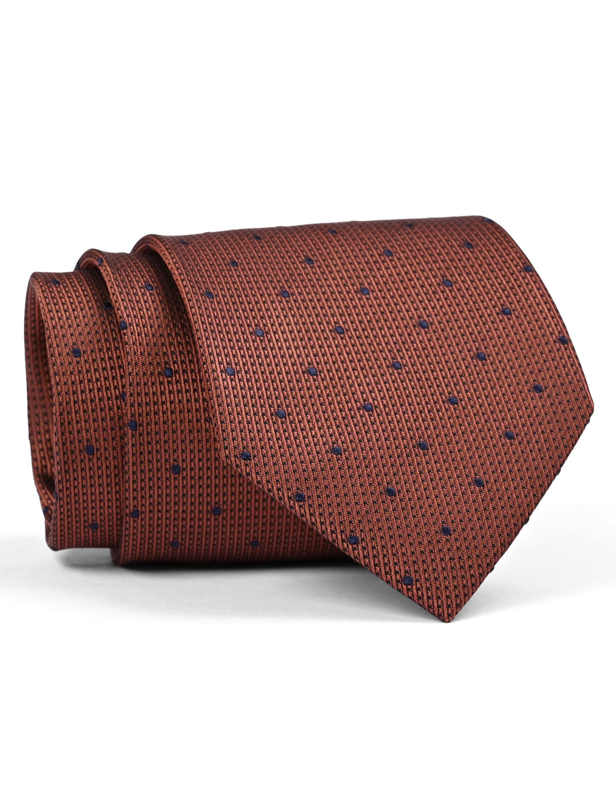 Mustard Dotted Tie