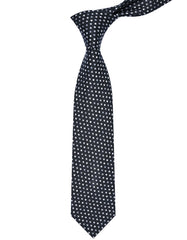 Black Dotted Tie