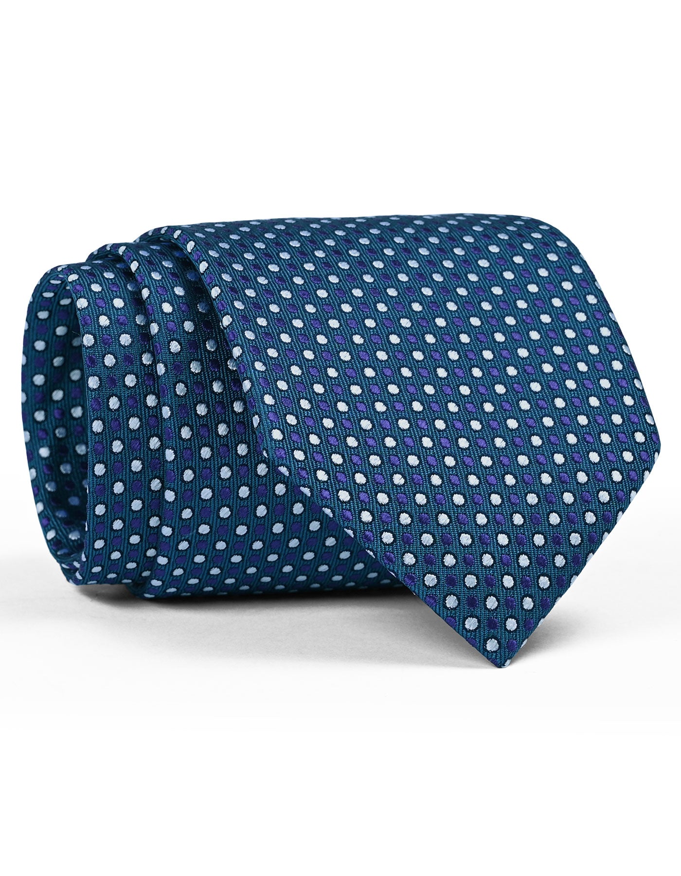 Navy Dotted Tie