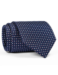 Navy Geometric Tie