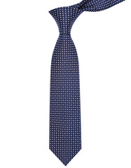 Navy Geometric Tie