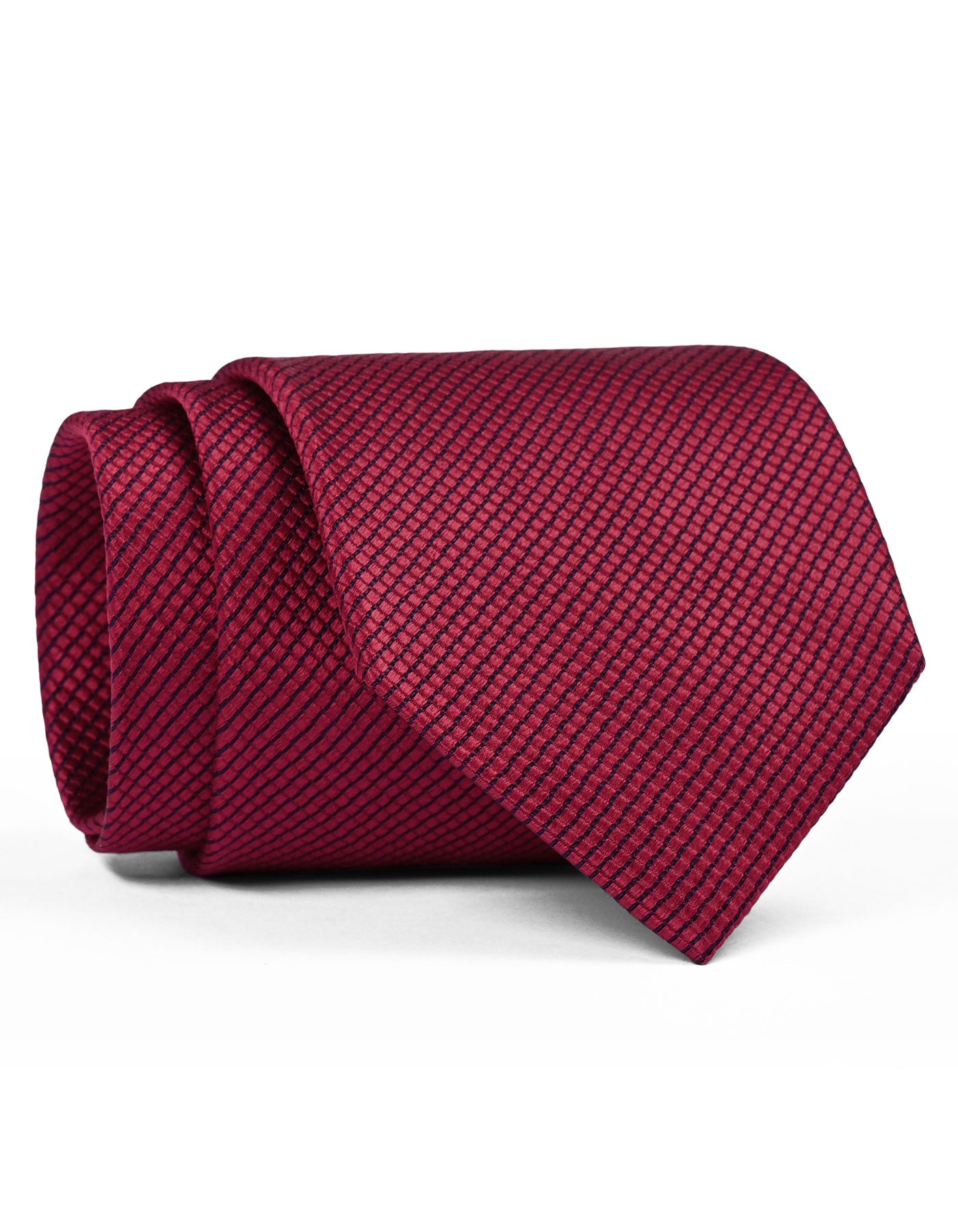 Red Geometric Tie
