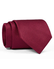 Red Geometric Tie