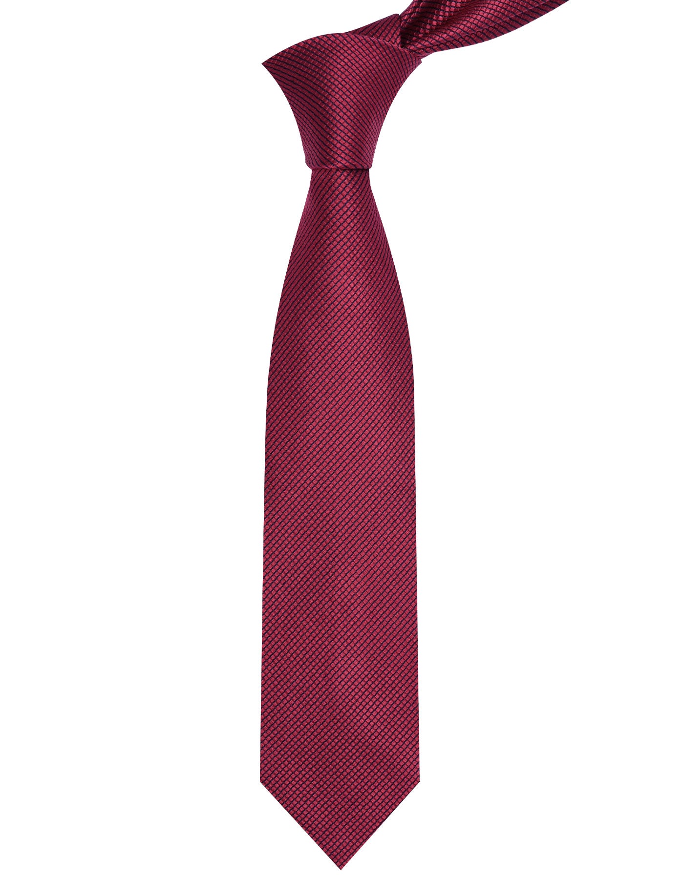 Red Geometric Tie