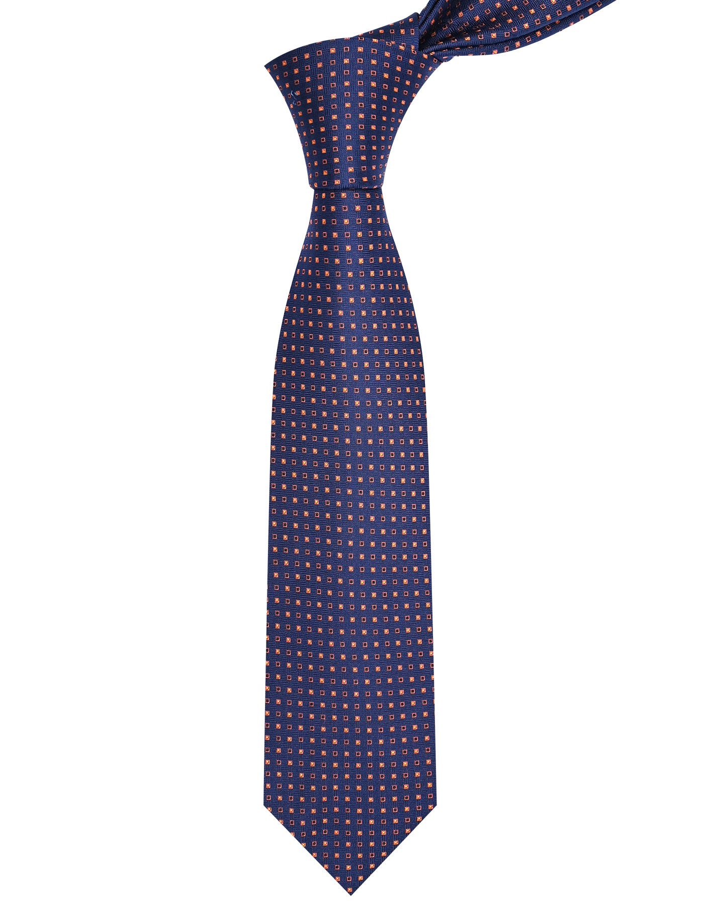 Navy Geometric Tie