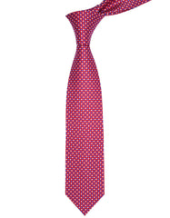 Red Dotted Tie