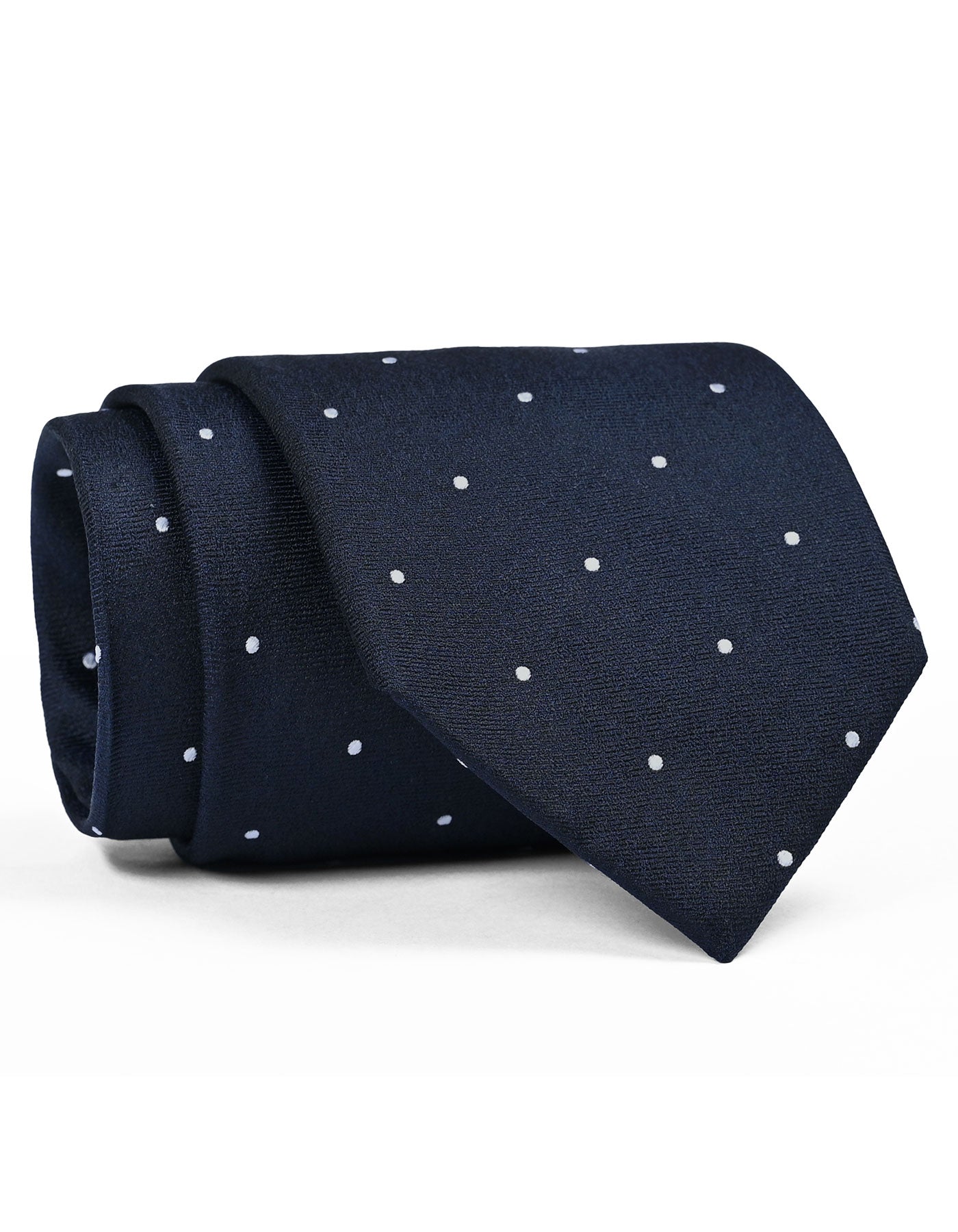 Navy Dotted Tie