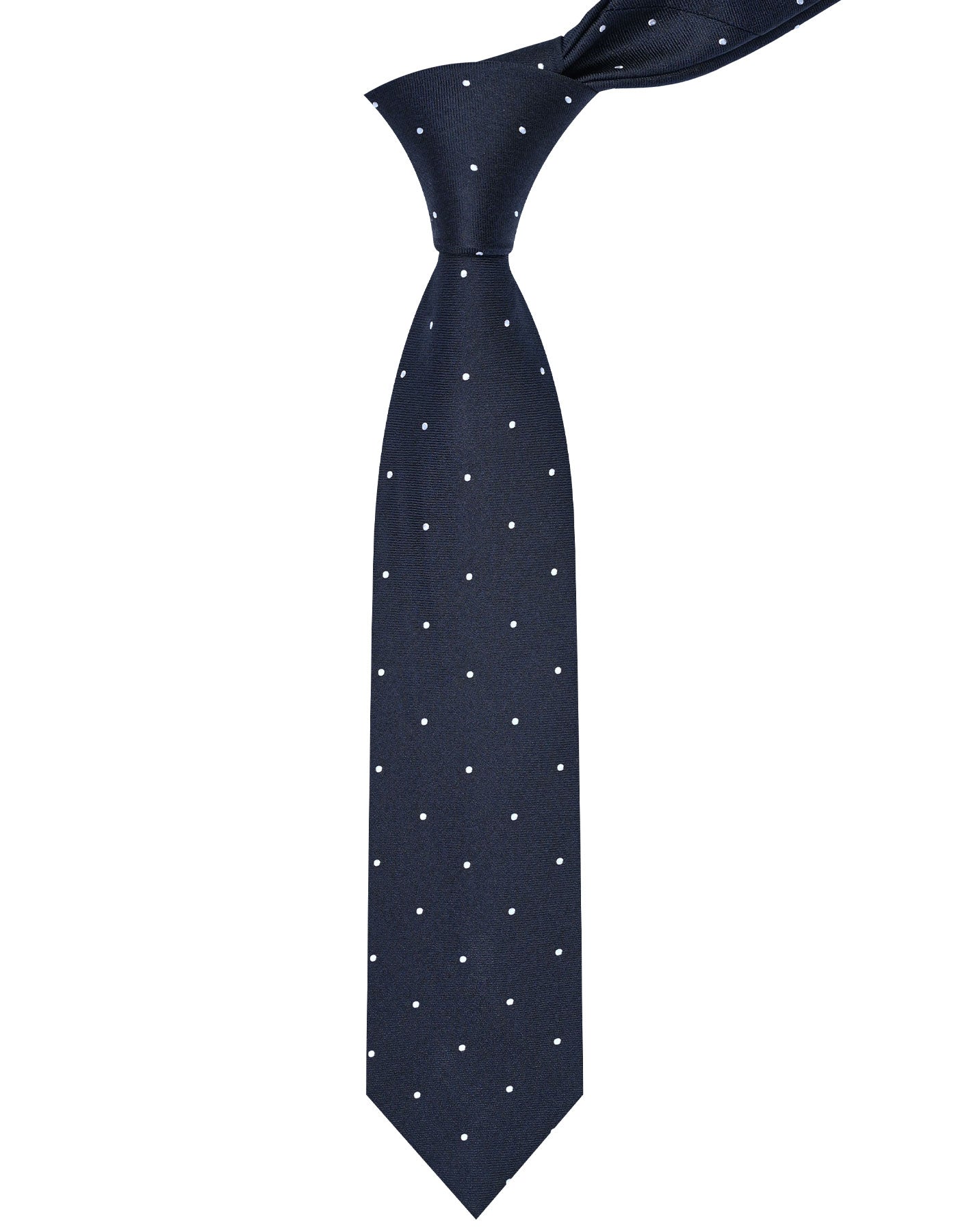 Navy Dotted Tie