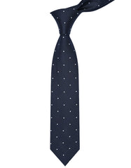 Navy Dotted Tie