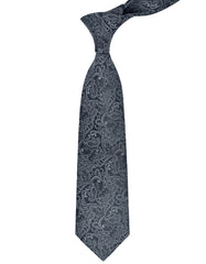 Grey Paisley Tie