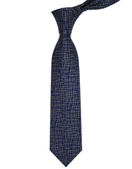 Navy Geometric Tie