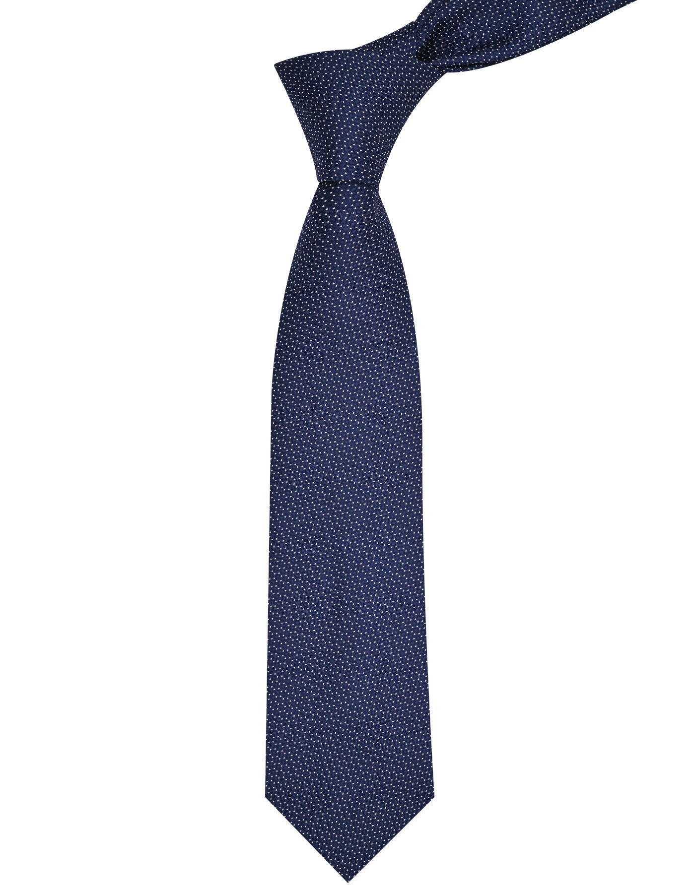 Navy Dotted Tie