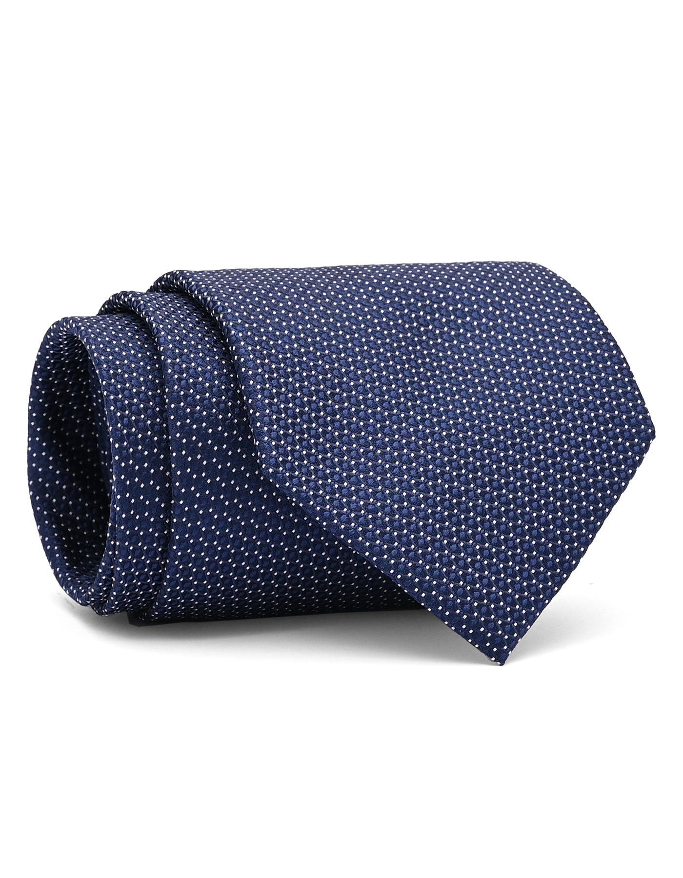 Navy Dotted Tie