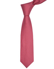 Maroon Geometric Tie