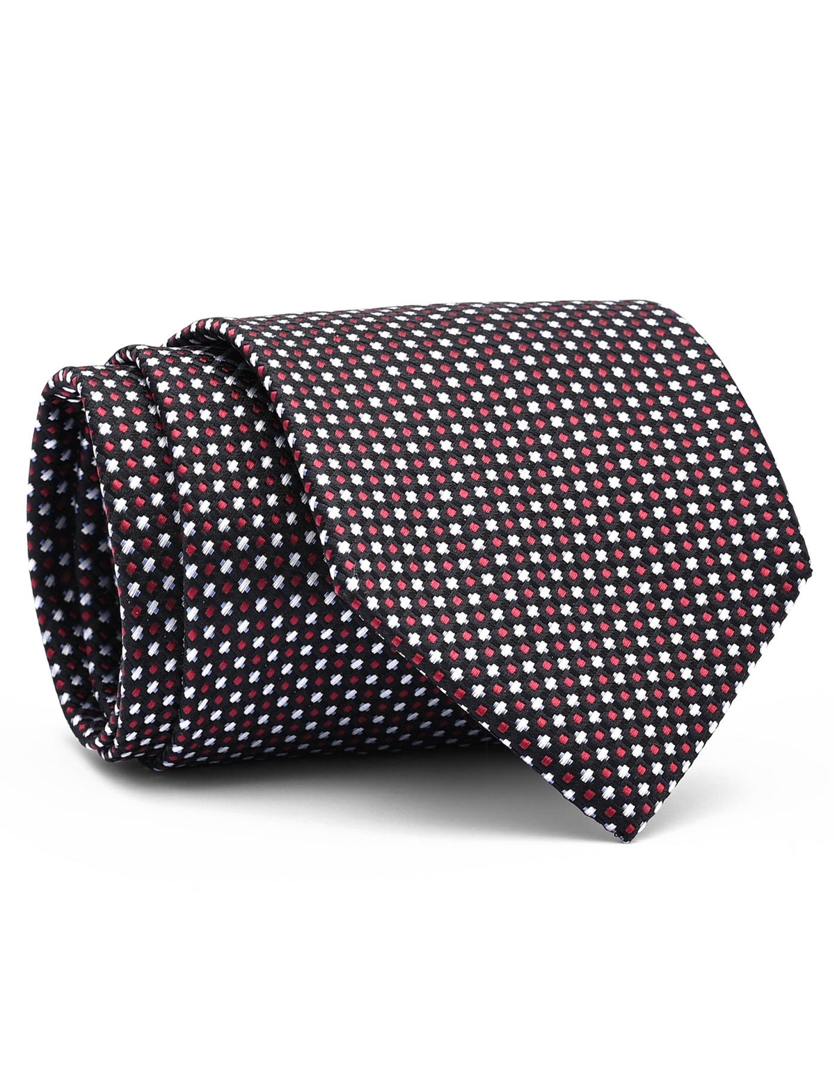 Black Geometric Tie