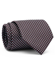 Black Geometric Tie
