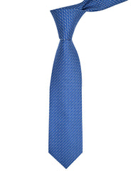 Blue Geometric Tie
