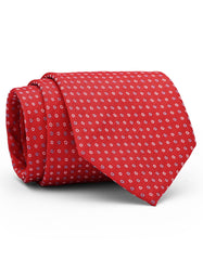 Red Dotted Tie