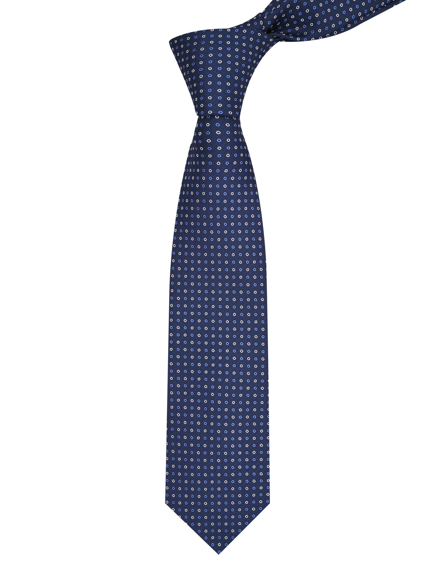 Navy Dotted Tie