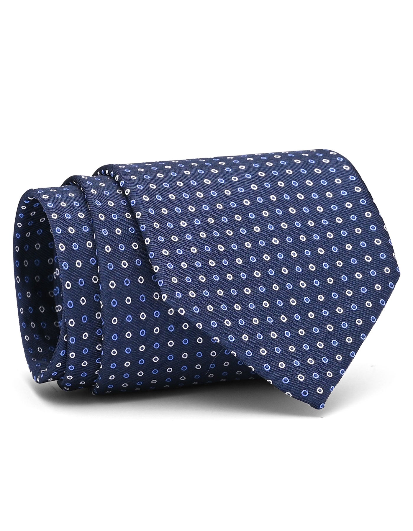 Navy Dotted Tie