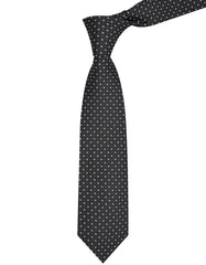 Black Dotted Tie