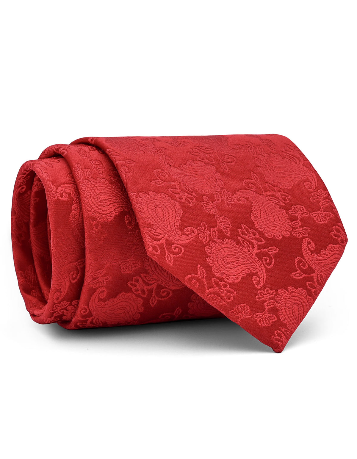 Red Paisley Tie
