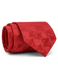 Red Paisley Tie