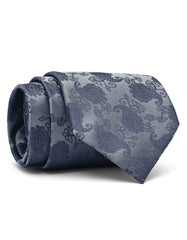 Grey Paisley Tie