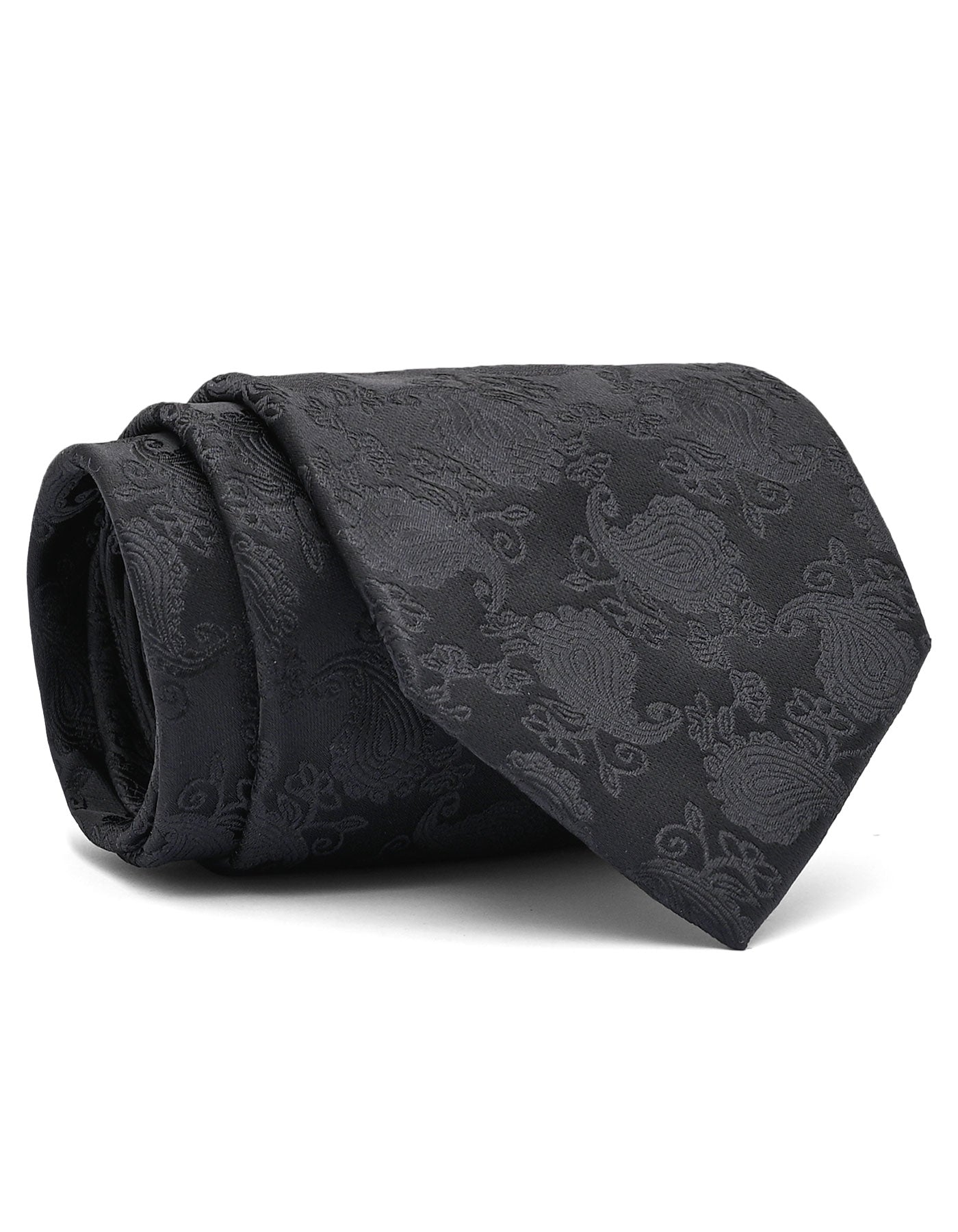 Black Paisley Tie