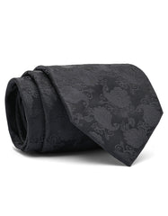 Black Paisley Tie