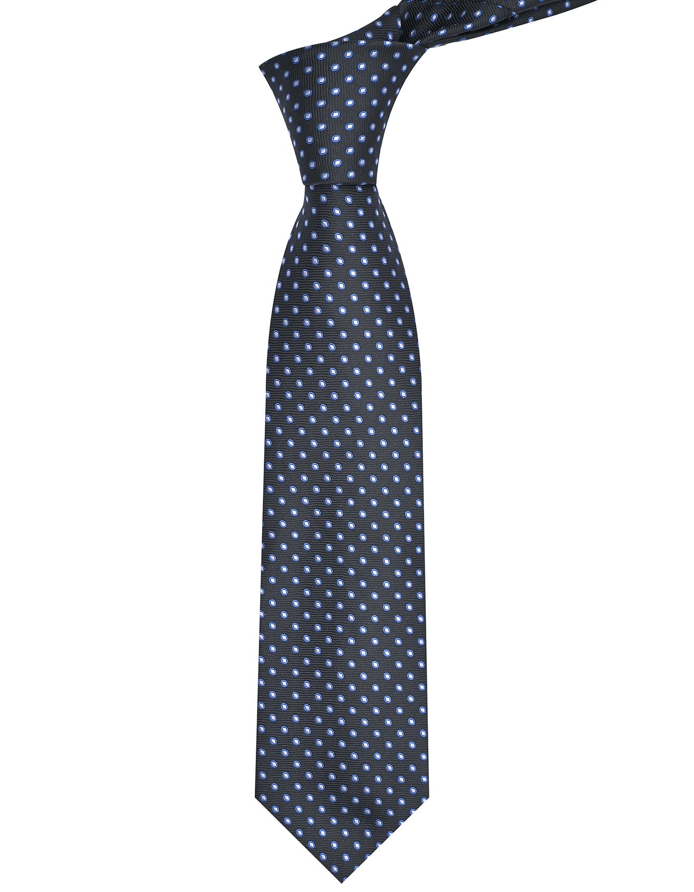 Black Dotted Tie