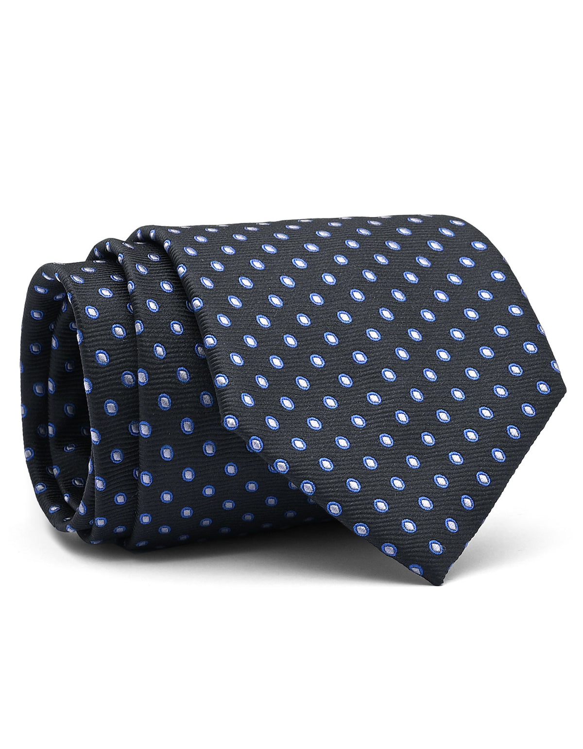 Black Dotted Tie