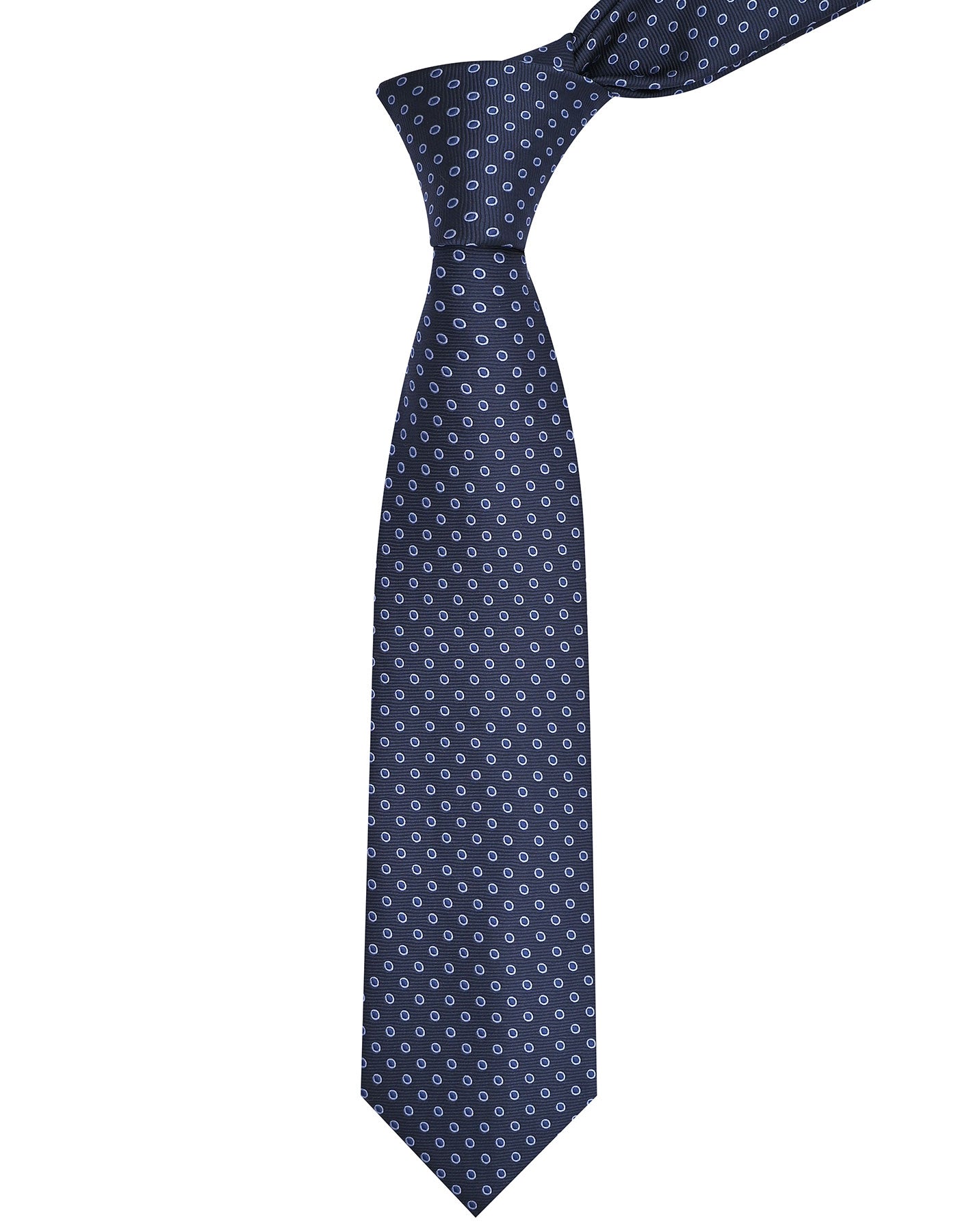 Navy Dotted Tie