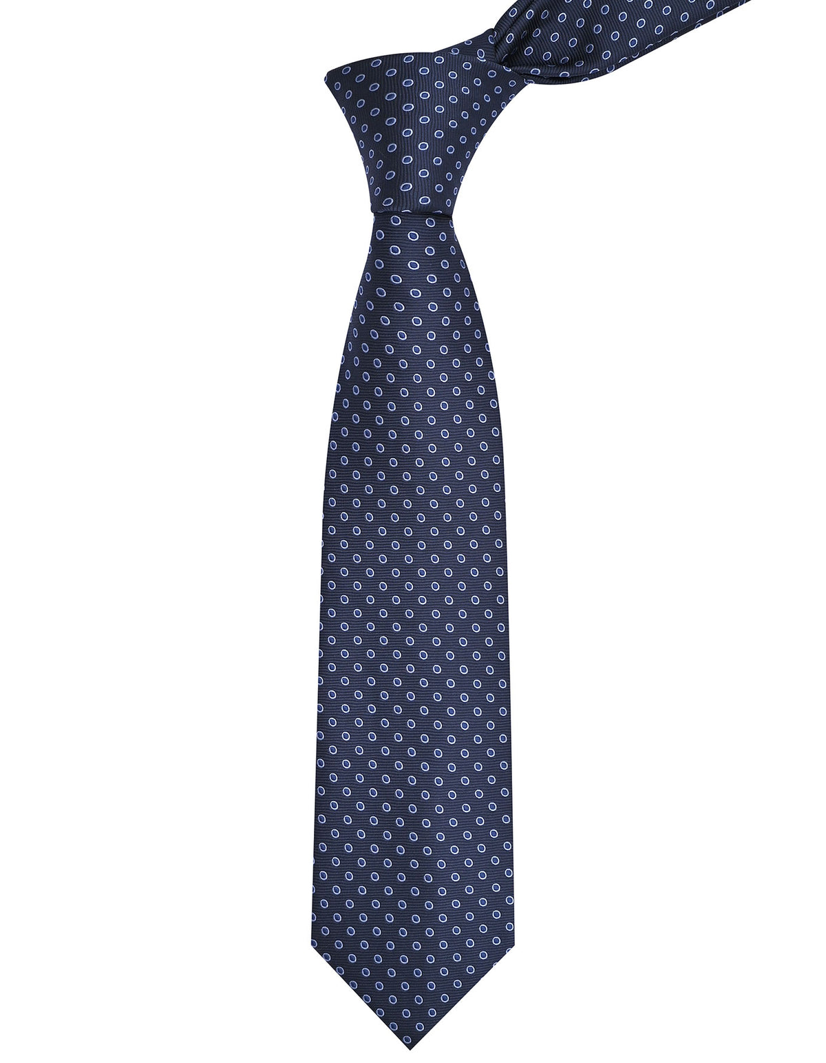 Navy Dotted Tie