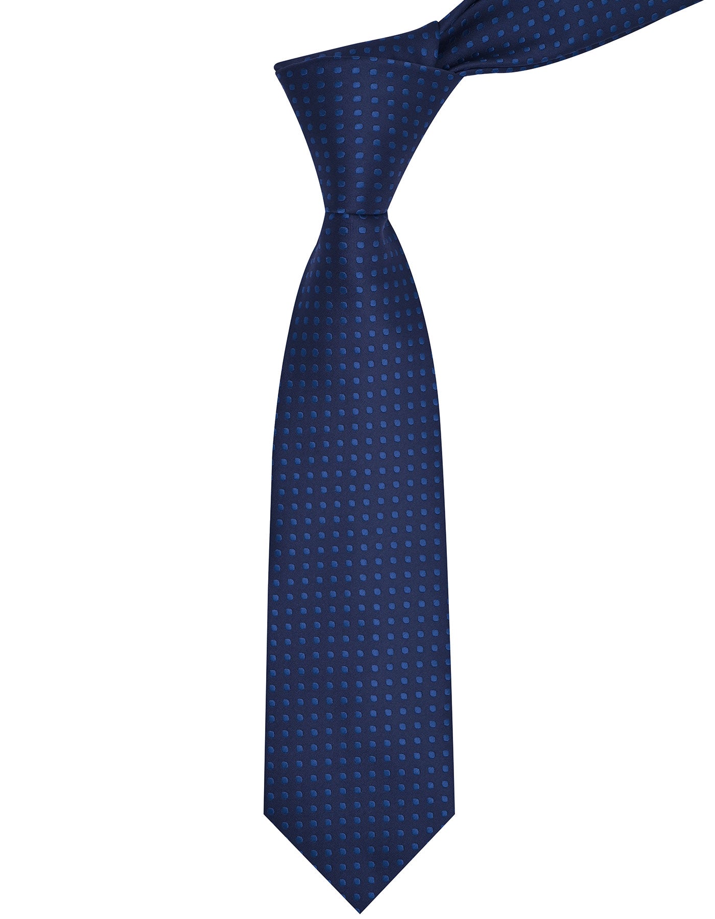 Navy Dotted Tie