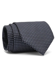 Black Dotted Tie