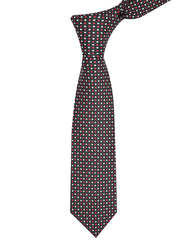 Black Geometric Tie
