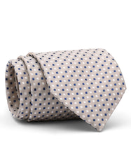Beige Geometric Tie