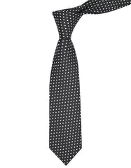 Black Dotted Tie