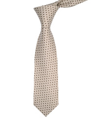 Beige Dotted Tie