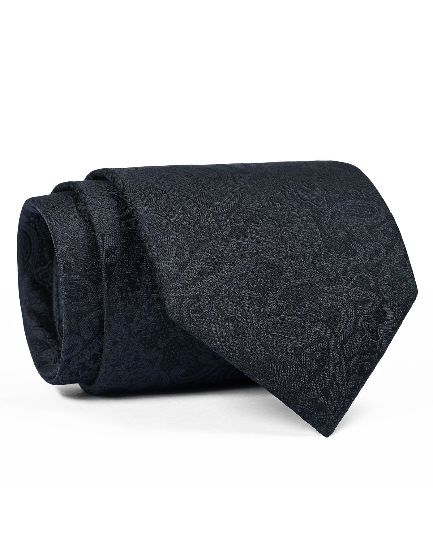 Black Geometric Tie