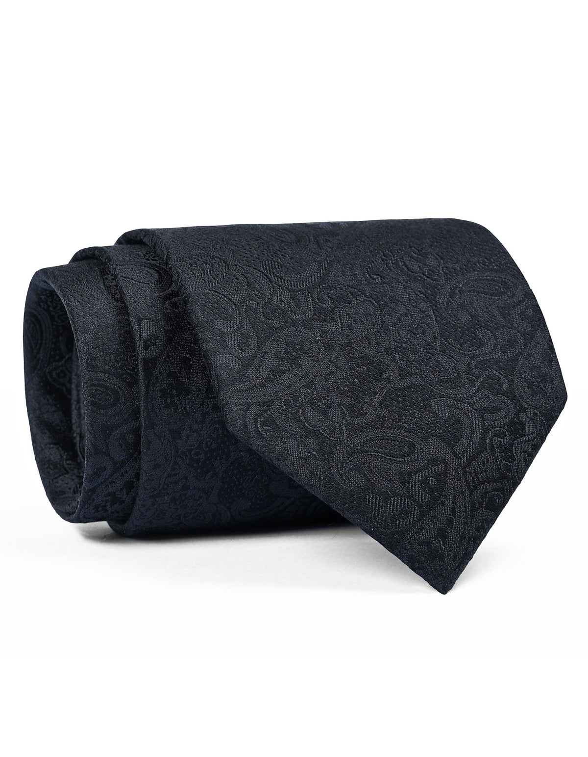 Black Geometric Tie