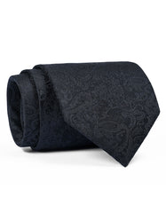 Black Geometric Tie