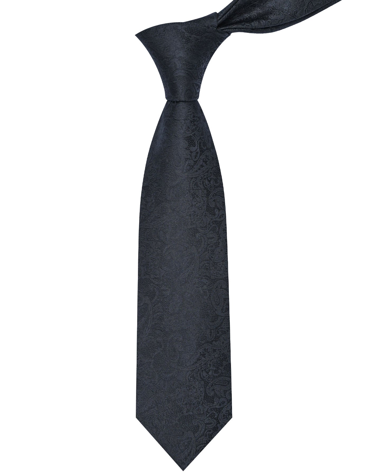 Black Geometric Tie