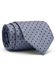 Silver Dotted Tie