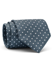 Grey Dotted Tie